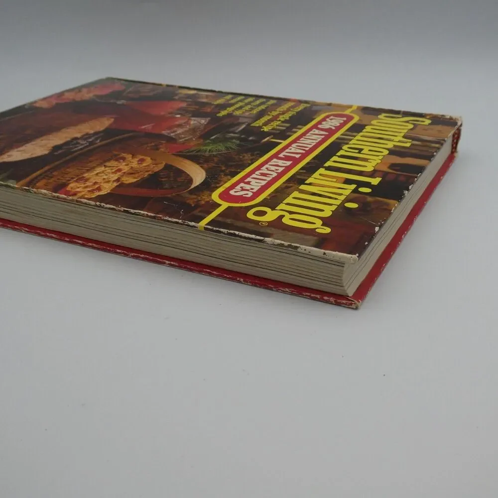 Vintage Southern Living 1986 Annual Recipes Hardcover Cookbook Oxmoor House